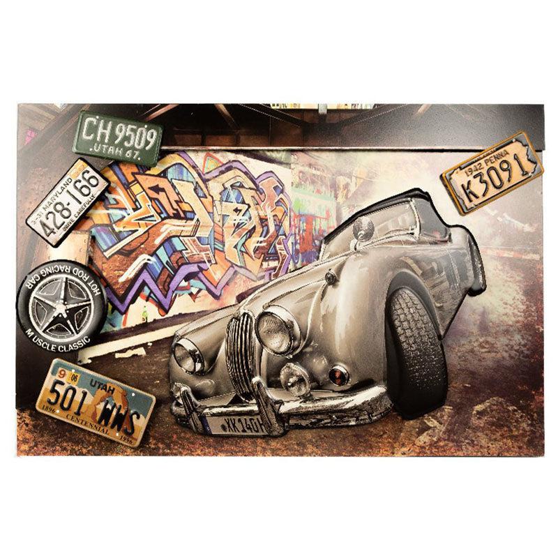 Jaguar Xk140 Wood & Metal Wall Accent media 5