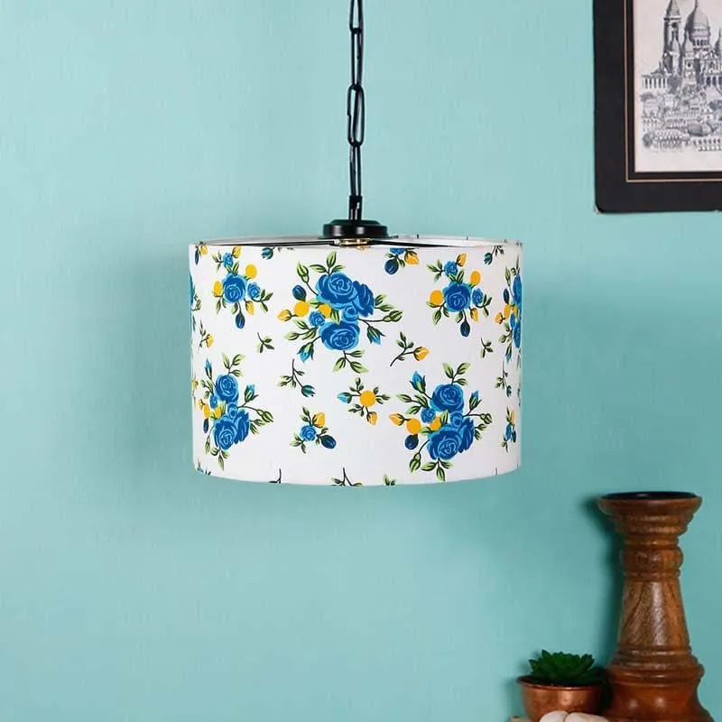 Floral Nirvana Fabric Ceiling Lamp media 3