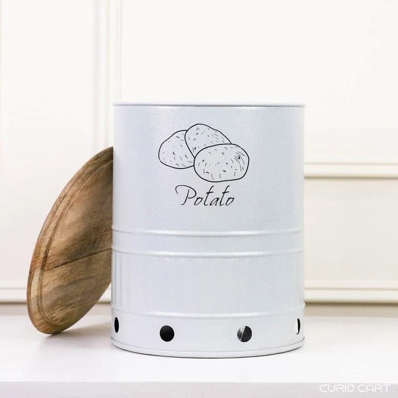 Chipo Potato Storage Container (Green & Brown) - 14 L media 3