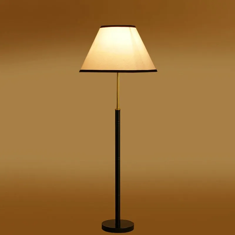 Halo Beam Wooden Floor Lamp - White & Black media 7