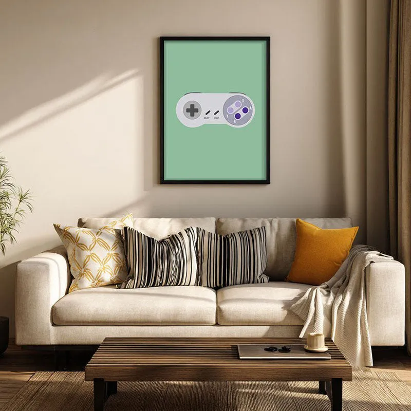 Level Up Framed Canvas Wall Painting media 1