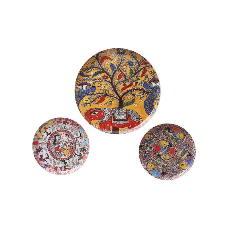 Mural Minara Wall Plate - Set Of Three image 4