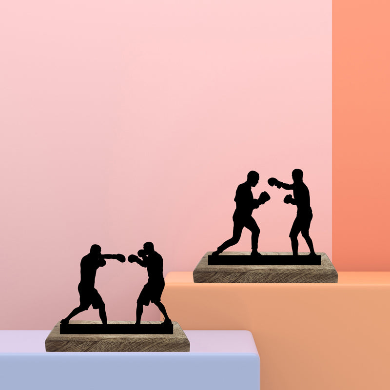 Brave Boxers I Showpiece - Set Of Two