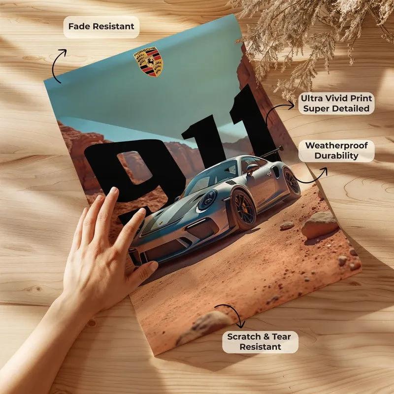 Desert Racer Wall Poster media 8