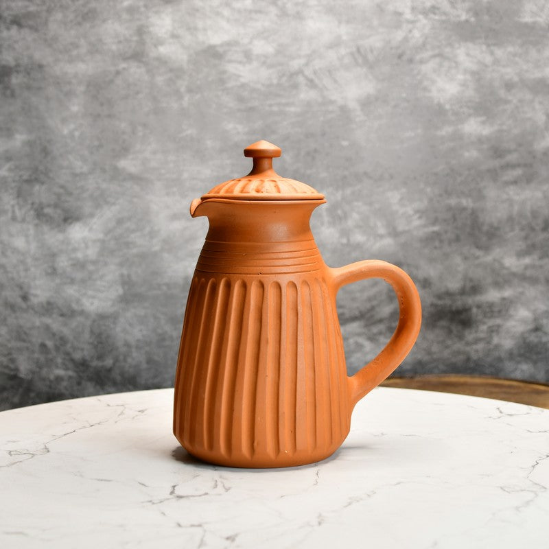 Victoria Terracotta Jug with Glasses - Three Piece Set media 4