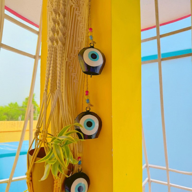 Evel Eye Decorative Metal Hanging Bell media 4