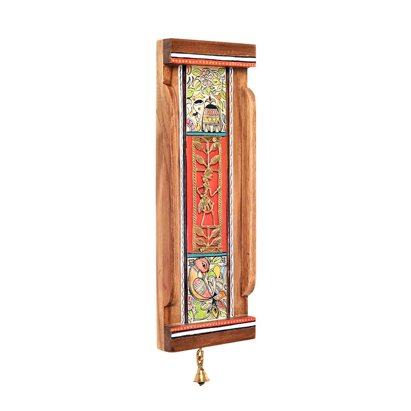 Mati Kala Wooden Wall Accent - Red media 4