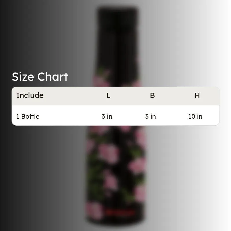 Pink Bud Flora Water Bottle - 1000 mL media 8