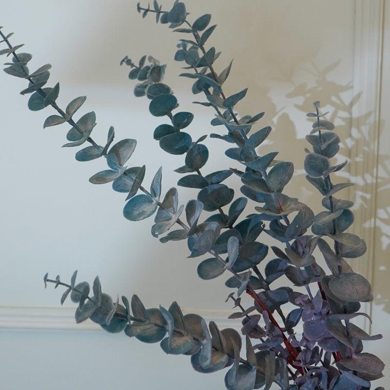 Faux Blue Eucalyptus Flower Stick (30 CM) - Set Of Two media 4