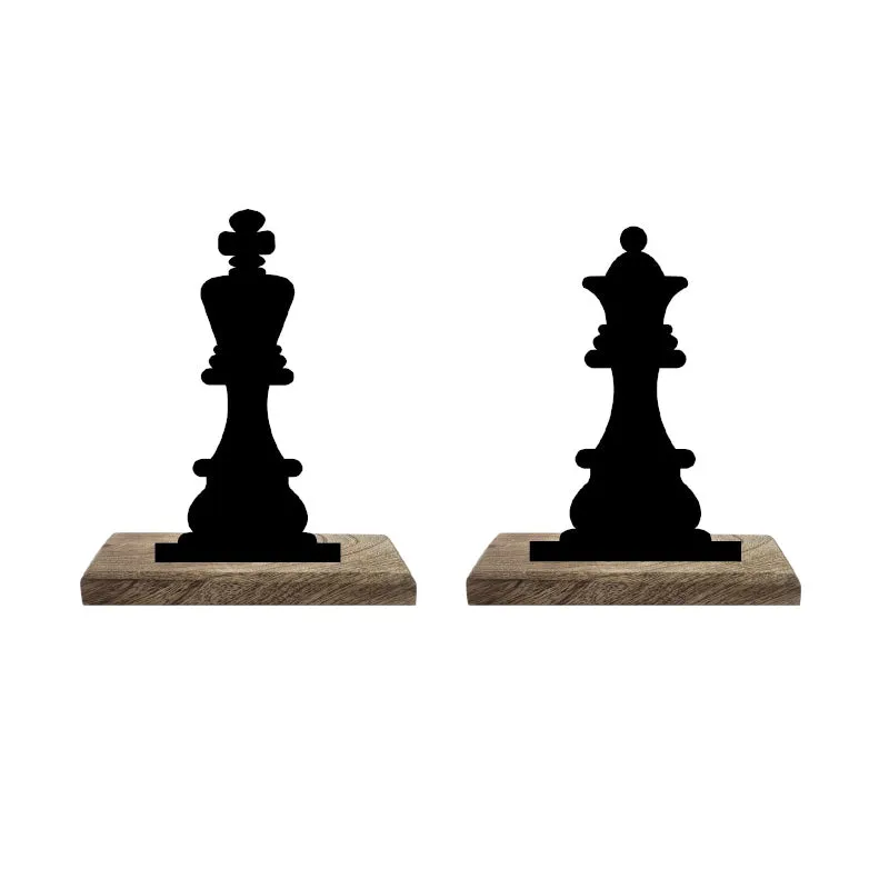 Royals Showpiece - Set Of Two media 6