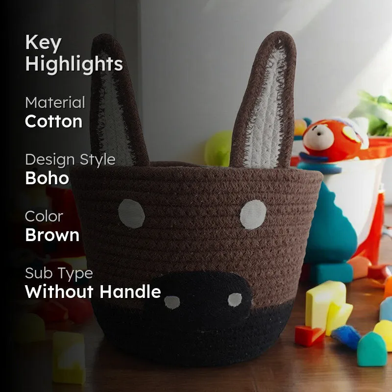 Stowli Cotton Storage Basket media 2
