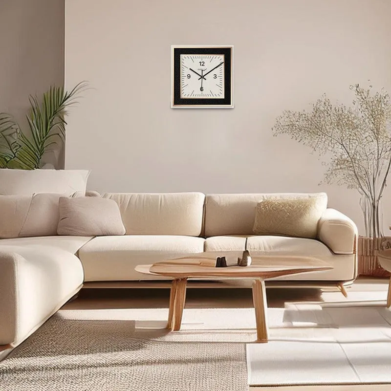 Nexor Analog Wall Clock - White,Black media 4