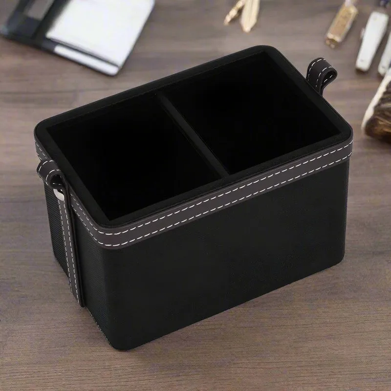 Wicka Dote Desk Organiser - Black media 1