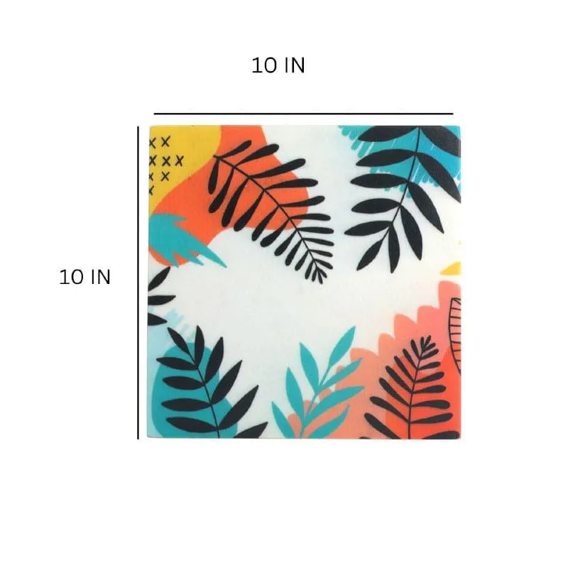 Leafy Essence Printed Marble Wall Accent media 5