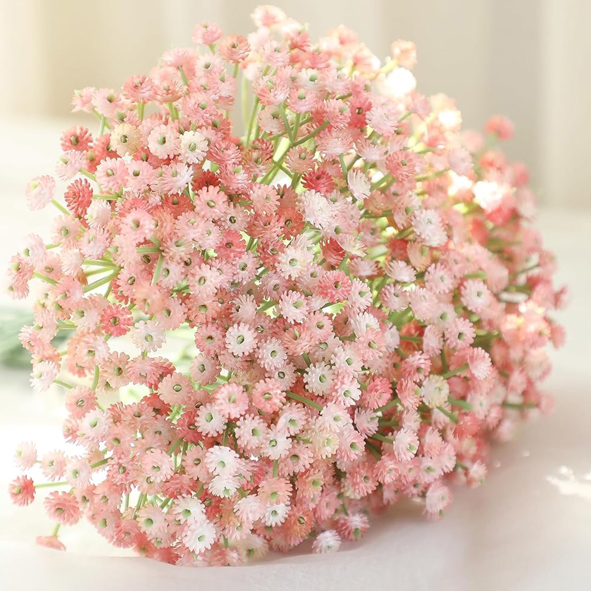 Babys Breath Artificial Flower - Set Of Two media 8