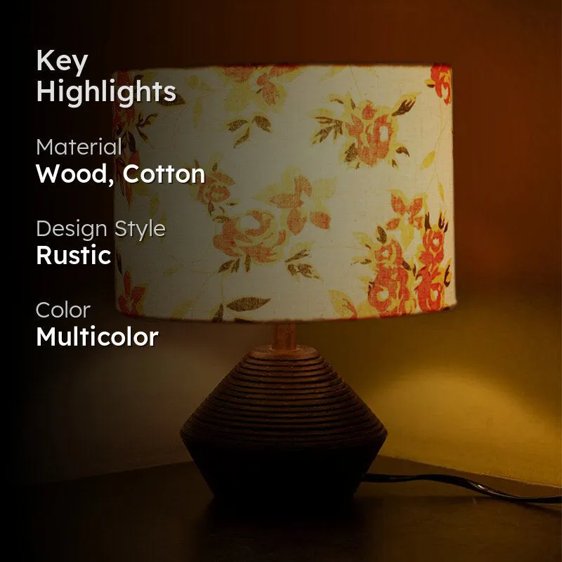 Ibis Yami Wooden Table Lamp - Multicolor media 2