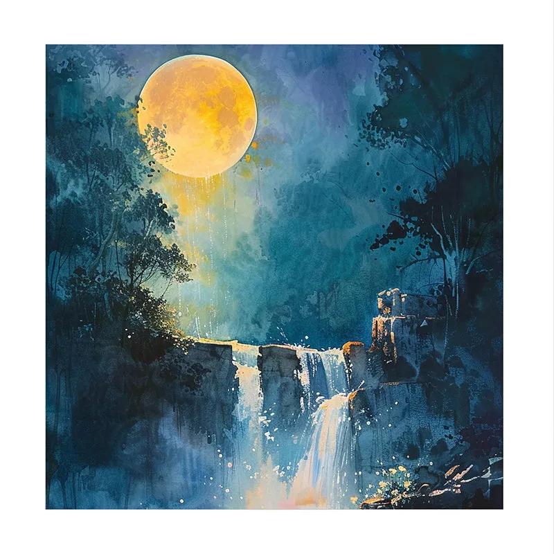 Twilight Falls Canvas Wall Art media 3