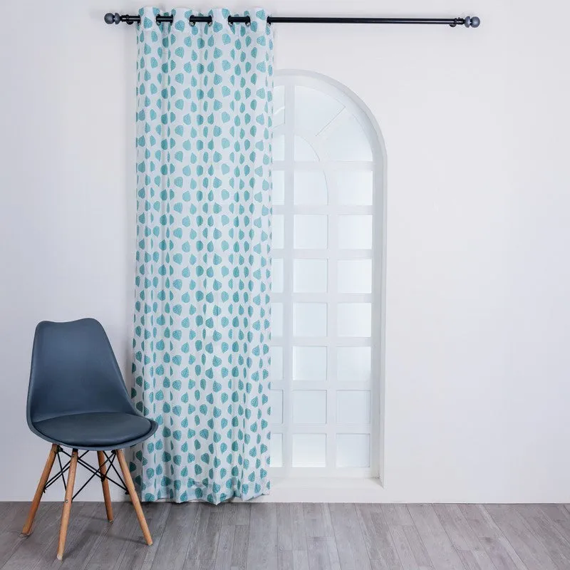 Orivra Designer Floral Curtain - Set Of Two media 4