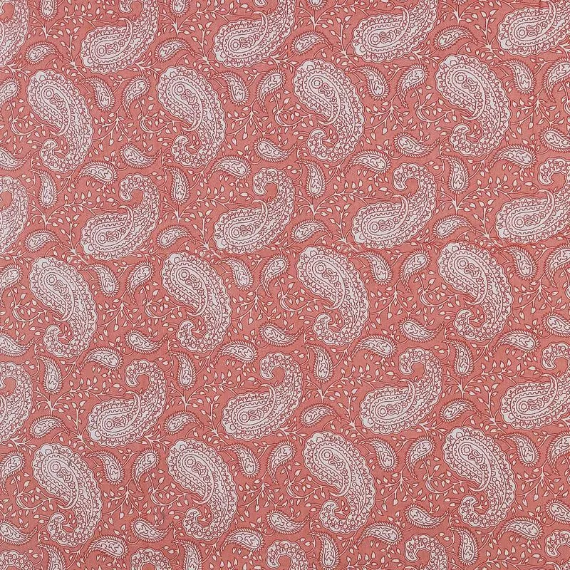 Ruksaana Printed Cushion Cover (Orange) - Set Of Two media 4