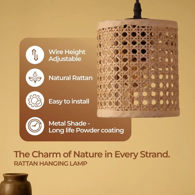 Orranil Rattan Ceiling Lamp media 6
