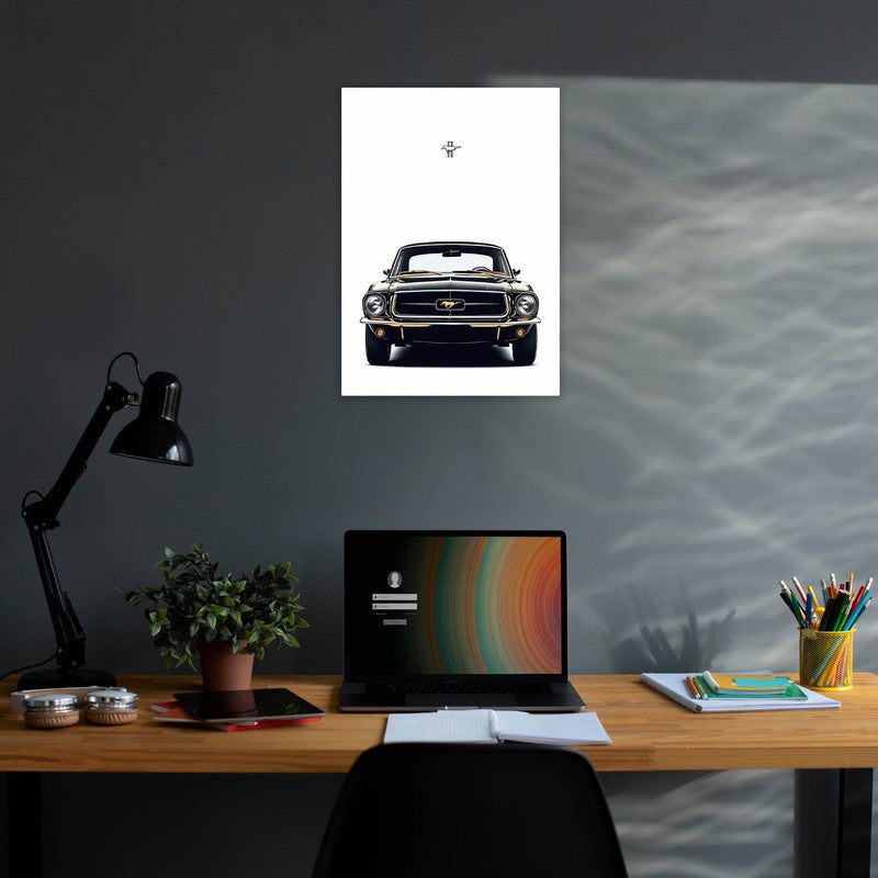 Midnight Classic Wall Poster - Black media 3