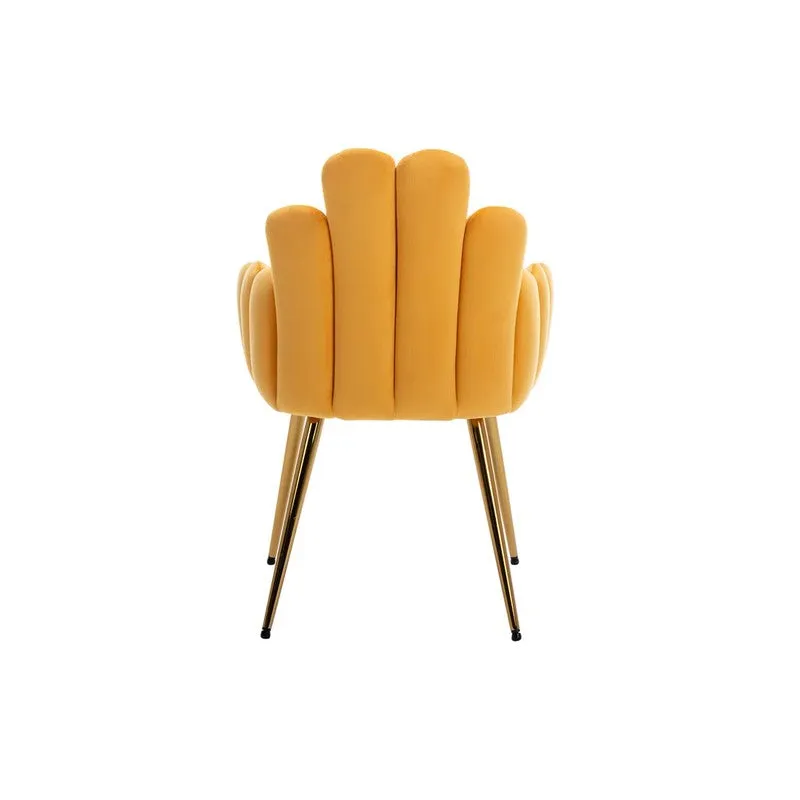 Alverra Metal Accent Chair - Yellow media 5