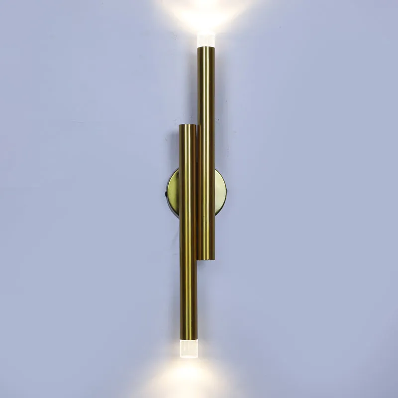 Pelid Tubular Iron Wall Lamp media 6
