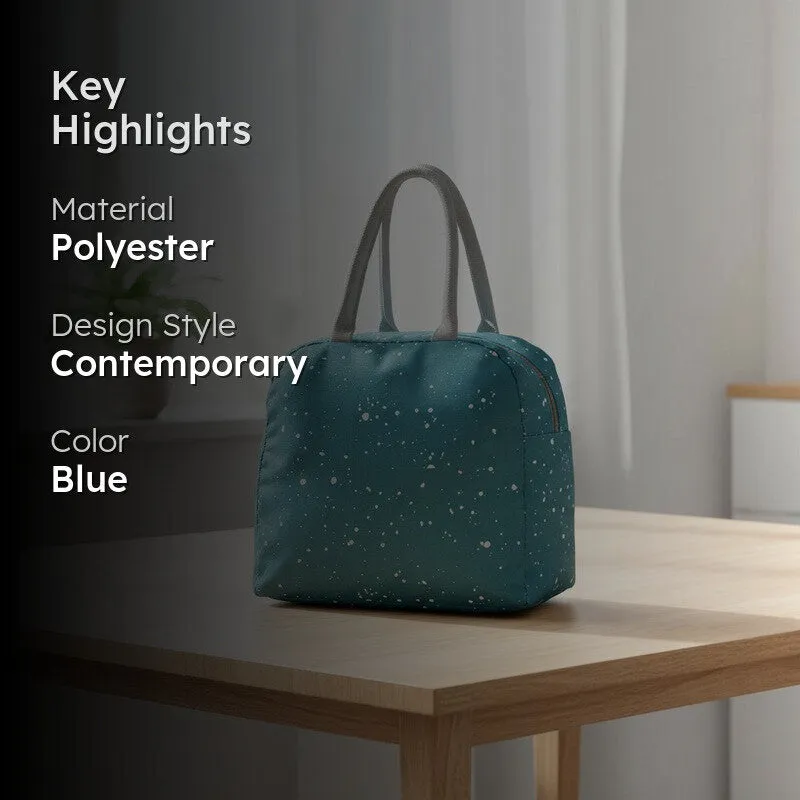 Linova Polyester Lunch Bag - Blue media 2