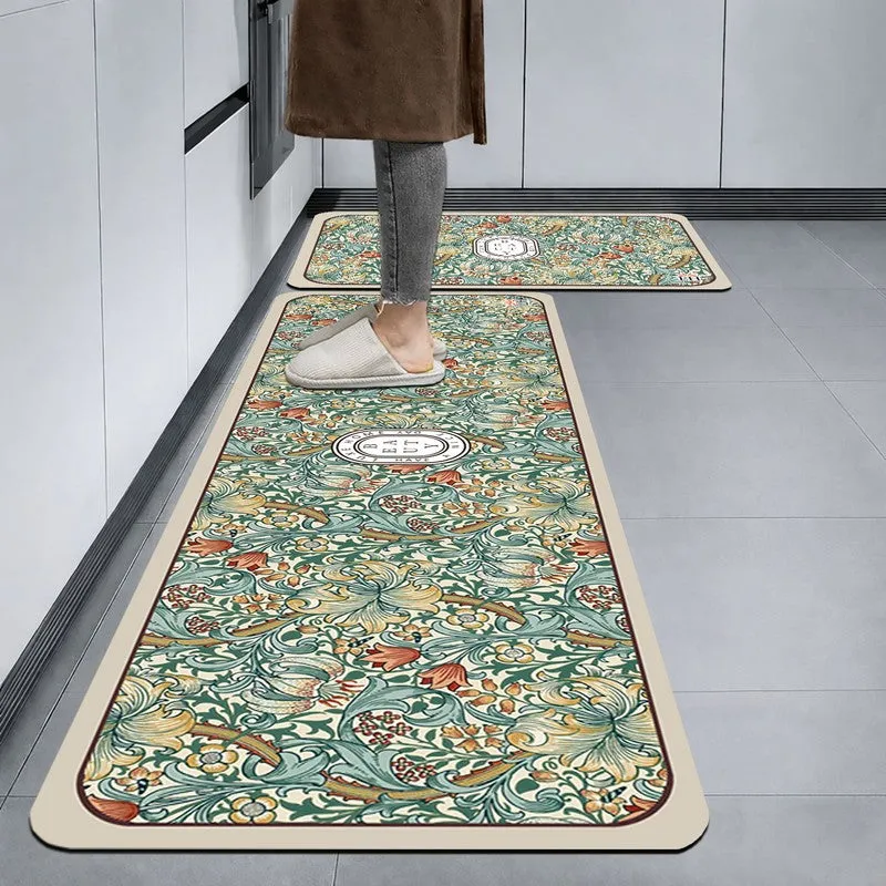 FloraNest Rubber Kitchen Floor Mats - Set of Two media 3
