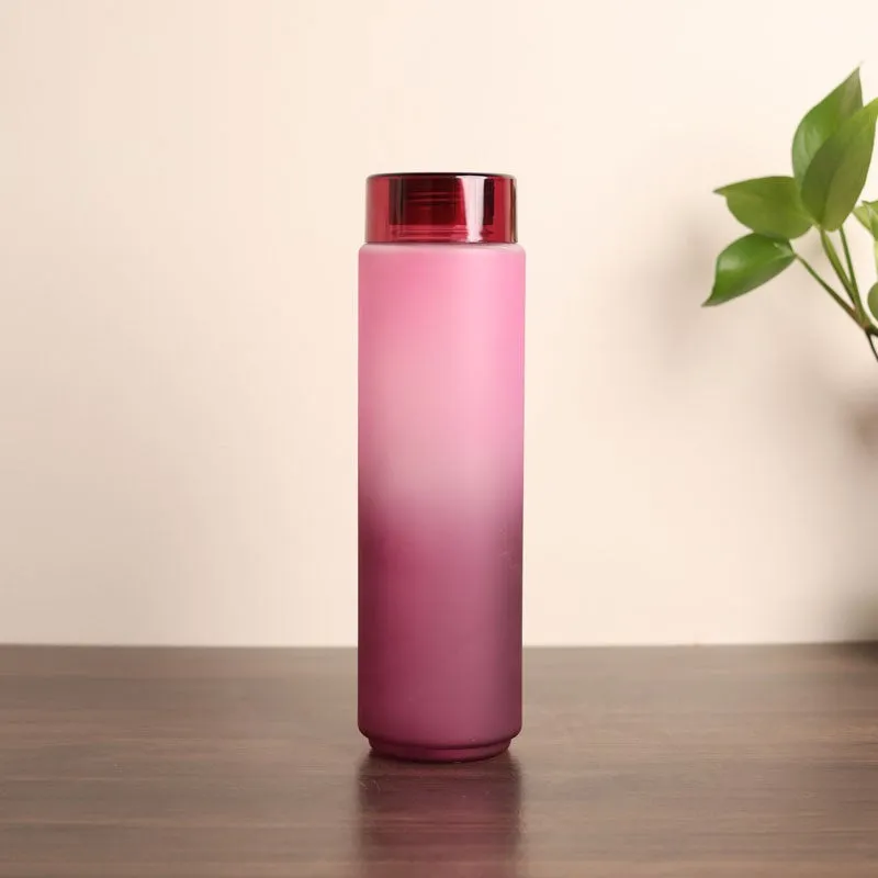 FrostHue Pink Clear PET Bottle - 1000 mL media 1