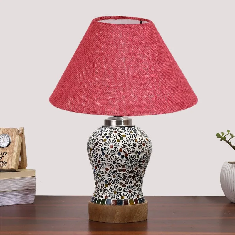 Gleamra Wooden Table Lamp - Multicolor media 4