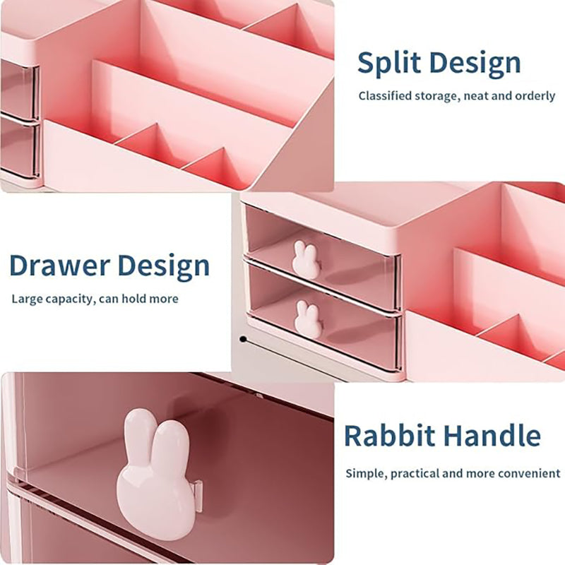 Organin Makeup Organizer - Pink media 4
