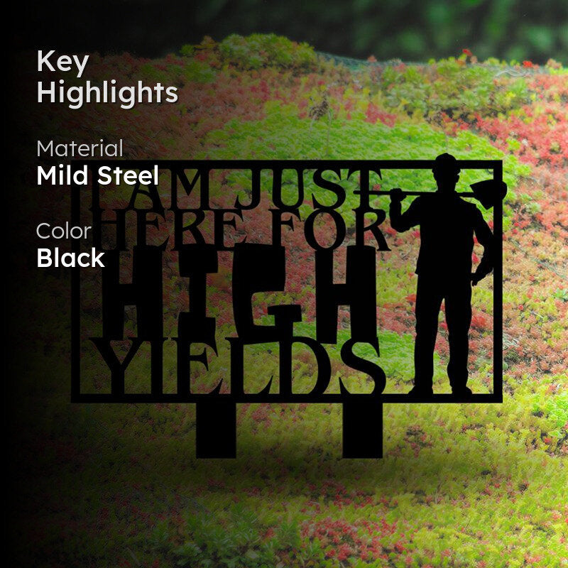High Yields Garden Stake media 2