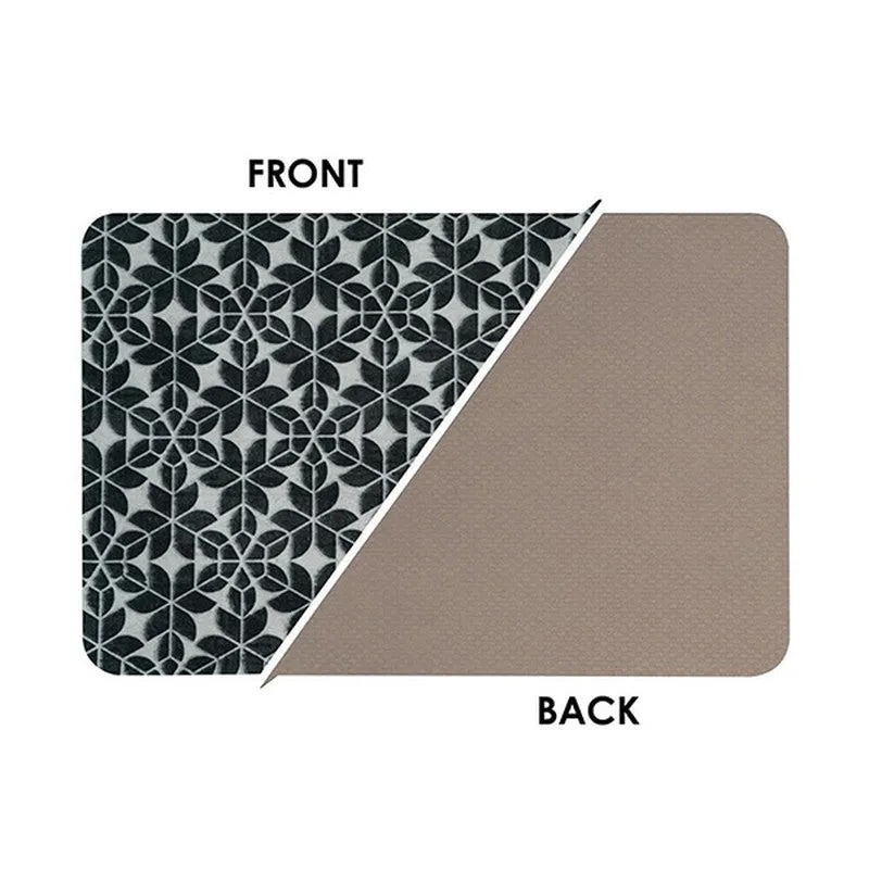 Abstract Balance Kitchen Floor Mats (Navy) - Set of Two media 9