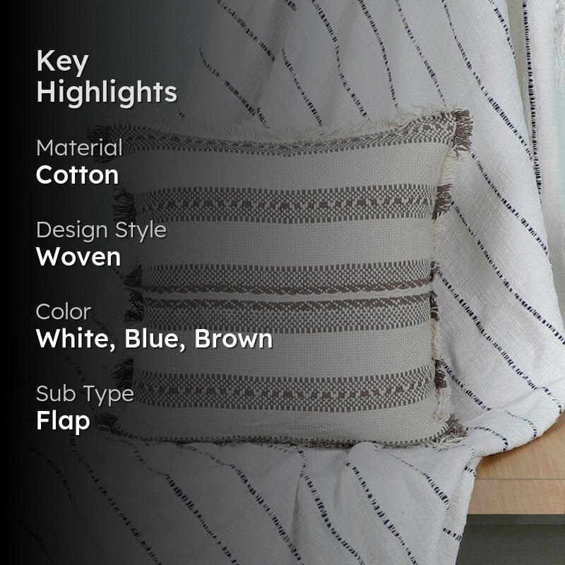 Amisa Woven Cushion & Throw media 2
