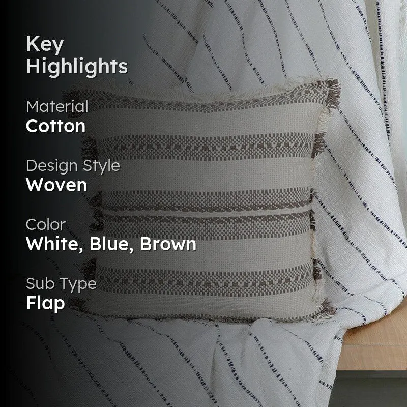Amisa Woven Cushion & Throw media 2