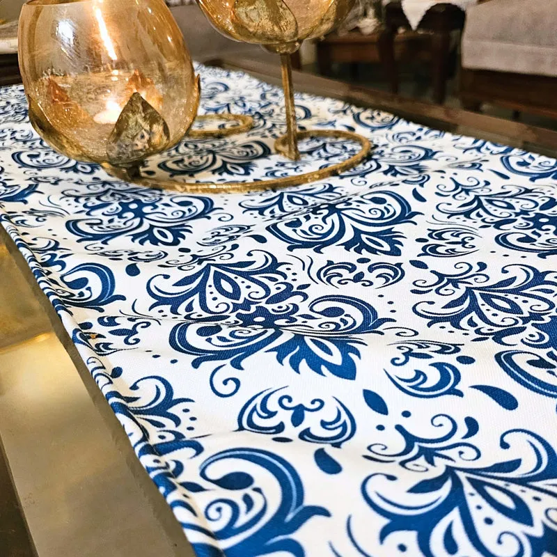 Heritage Motif Poly Canvas Table Runner media 3