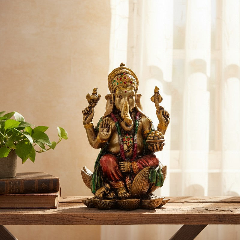 Blessing Ganesha Idol