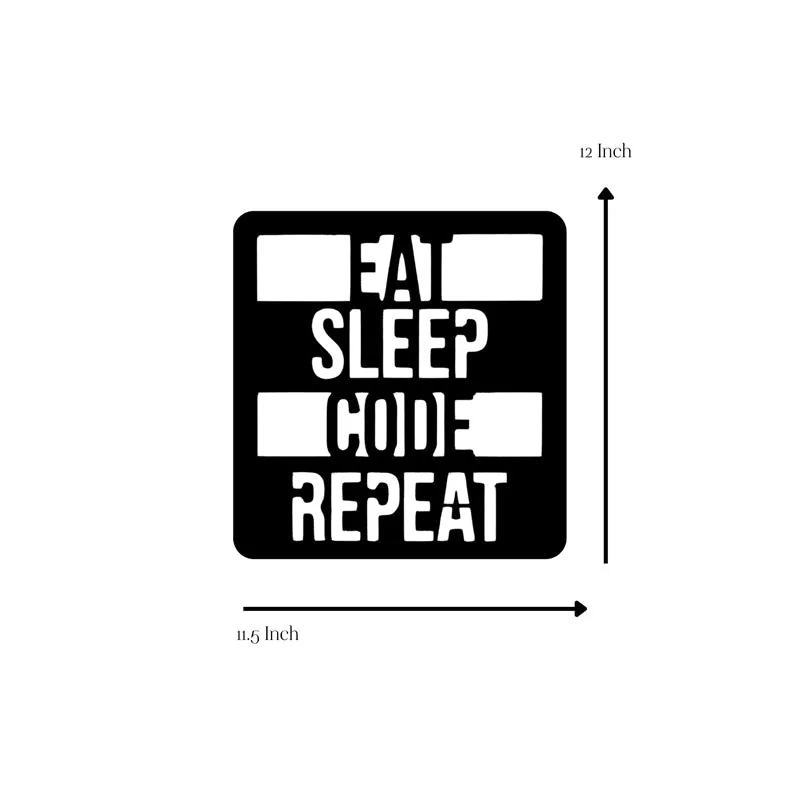 Coder's Life Iron Wall Accent media 5