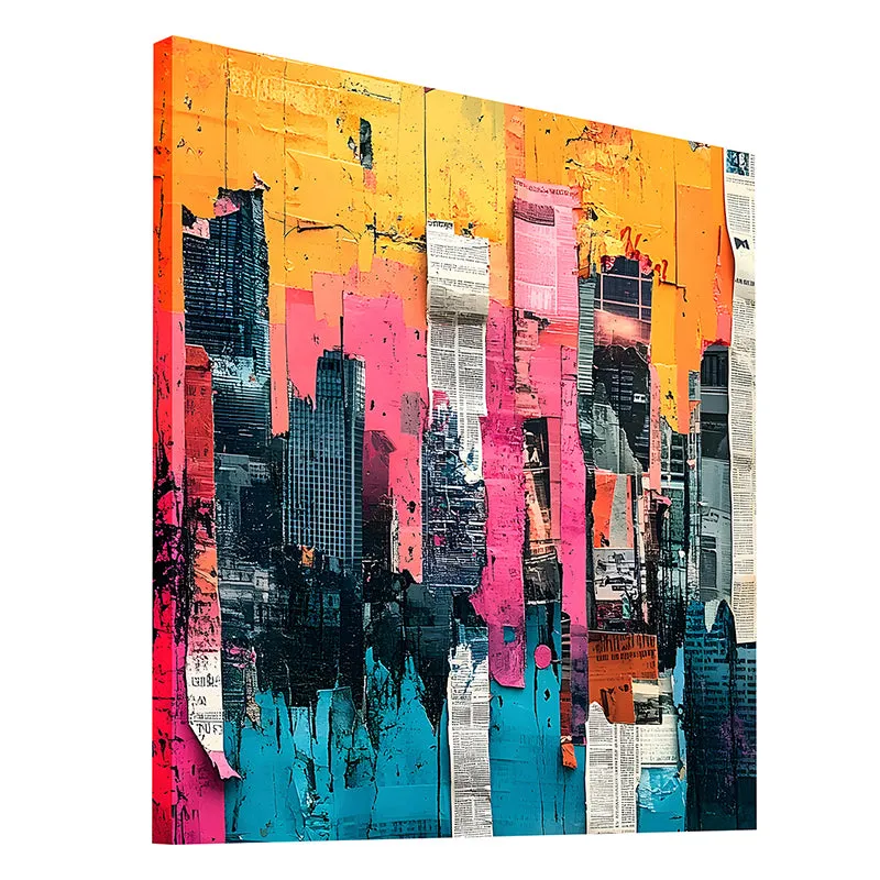 Technicolor City Wall Art media 3