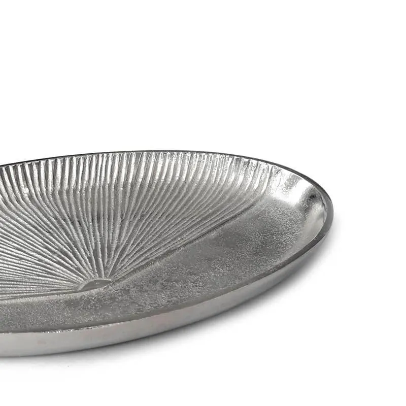 Regal Rays Silver Decorative Tray media 4