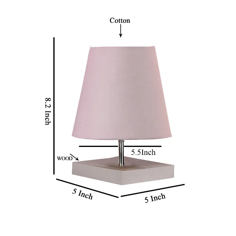 Alsa Fabric Table Lamp - Grey,White media 5