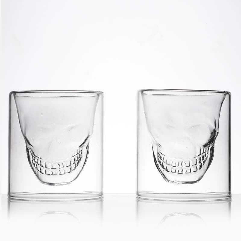 Goth Skull Old Fashioned Shot Glasses - 75 mL media 4