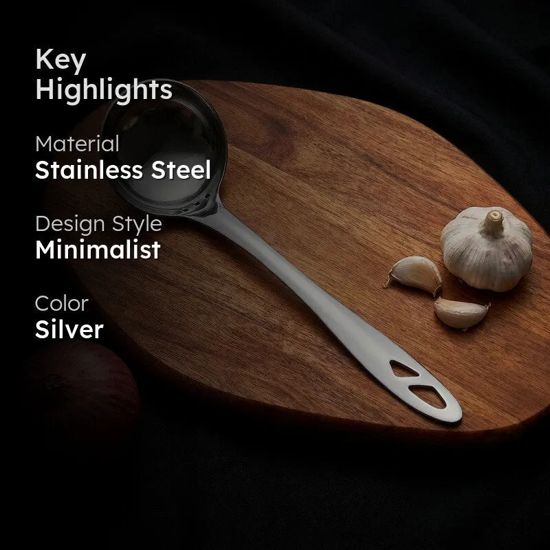 Dineza Stainless Steel Ladle - 26 CM media 2