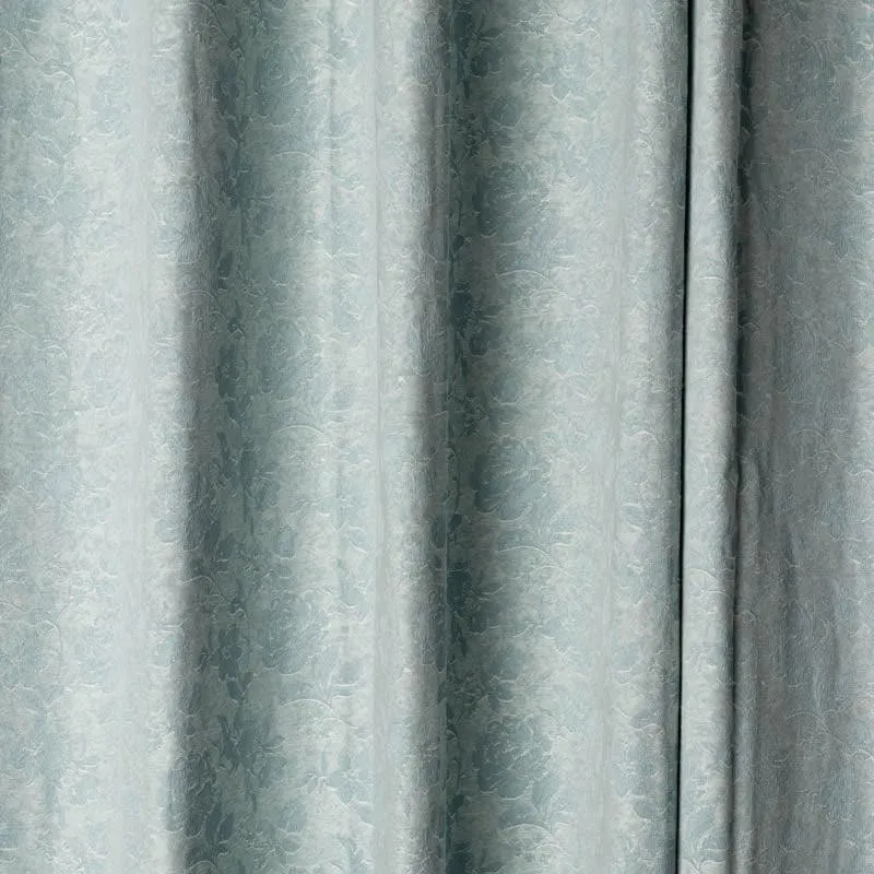 Gulaab Jacquard Single Curtain (Green) media 3