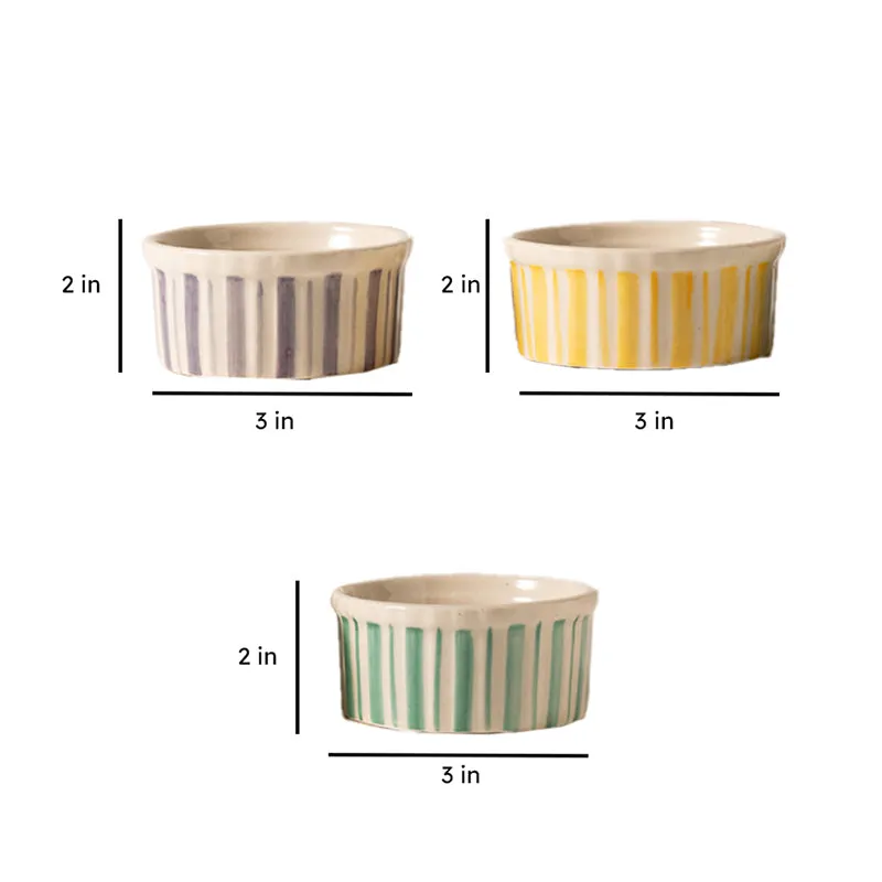 Amara Ceramic Ramekin - Set Of Three media 6