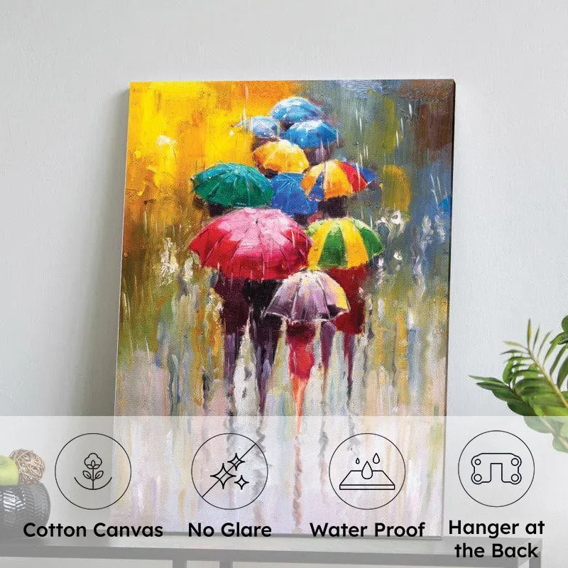 Umbrella Muse Wall Painting media 7