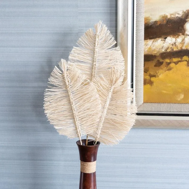 Ruban Handcrafted Boho Leaf Stick - Set Of Three media 3