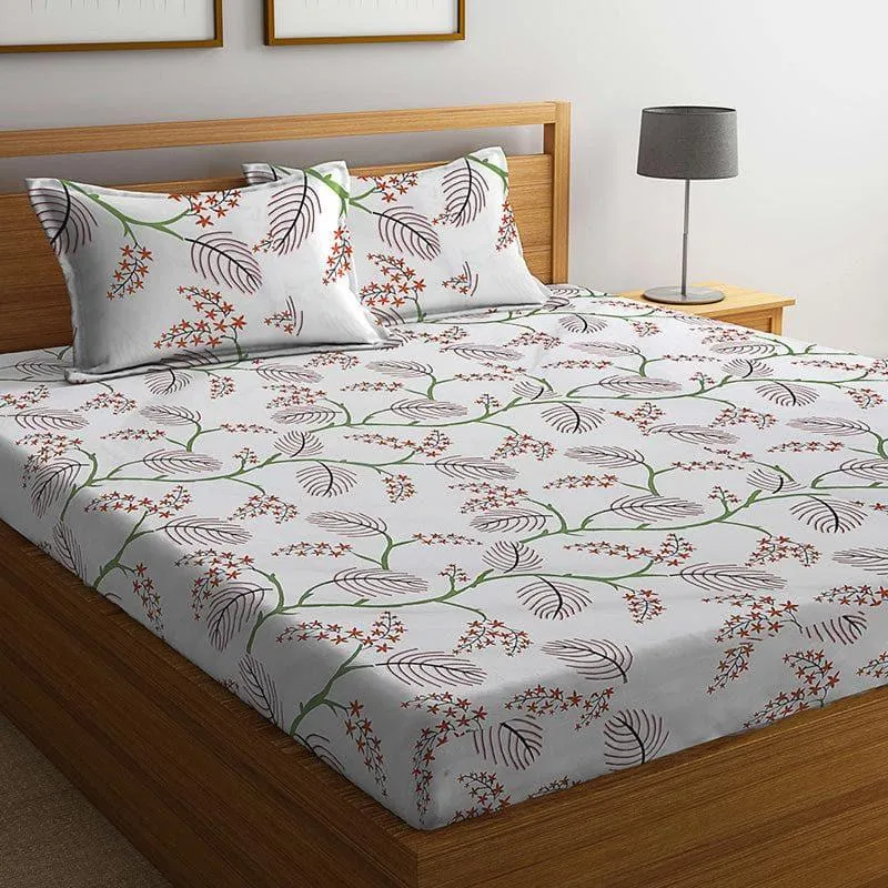 Sienna Vine Bedsheet - 150 GSM media 1
