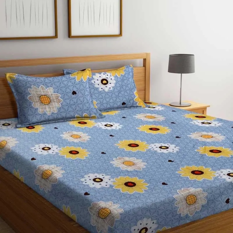 Sunfloral Spirit Microfiber Bedsheet - 130 GSM media 3